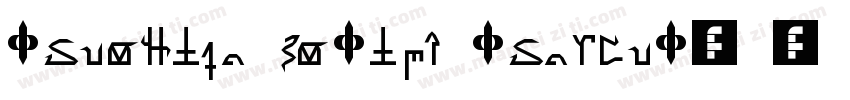 Reaching Script Regular字体转换